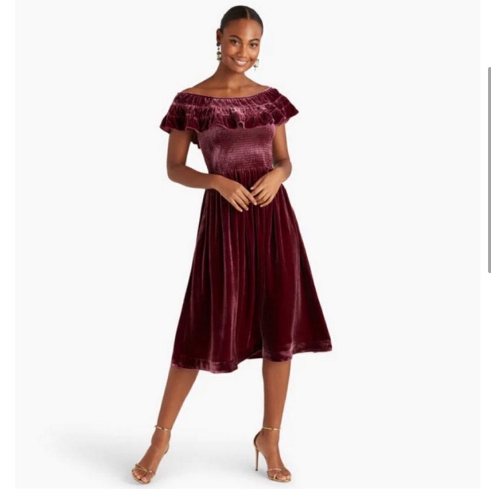 Hill House Akilah Nap Dress In Velvet